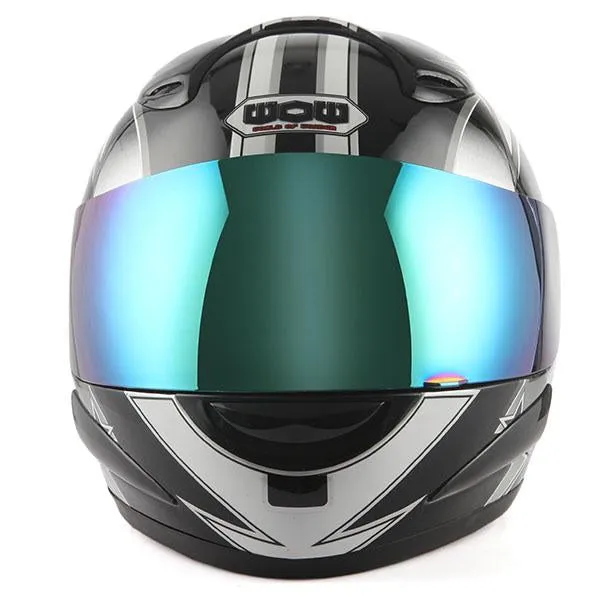 WOW Motorcycle Full Face Helmet Street Bike: HJM