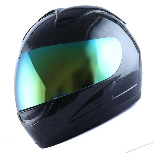 WOW Motorcycle Full Face Helmet Street Bike: HJM